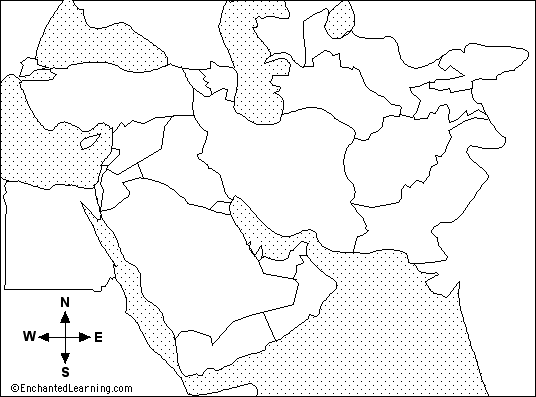 map - شرق جدید
